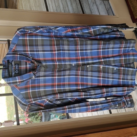 Chaps Multicolored Long Sleeve Button Down Sz. M Shirt‎ - Picture 2 of 7